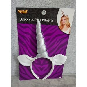 Spirit Halloween Unicorn Headband Costume Party Headwear One Size Fits Most